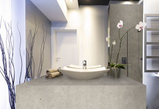 Elegant shining bathroom